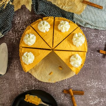 No Bake Pumpkin Pie with Cool Whip