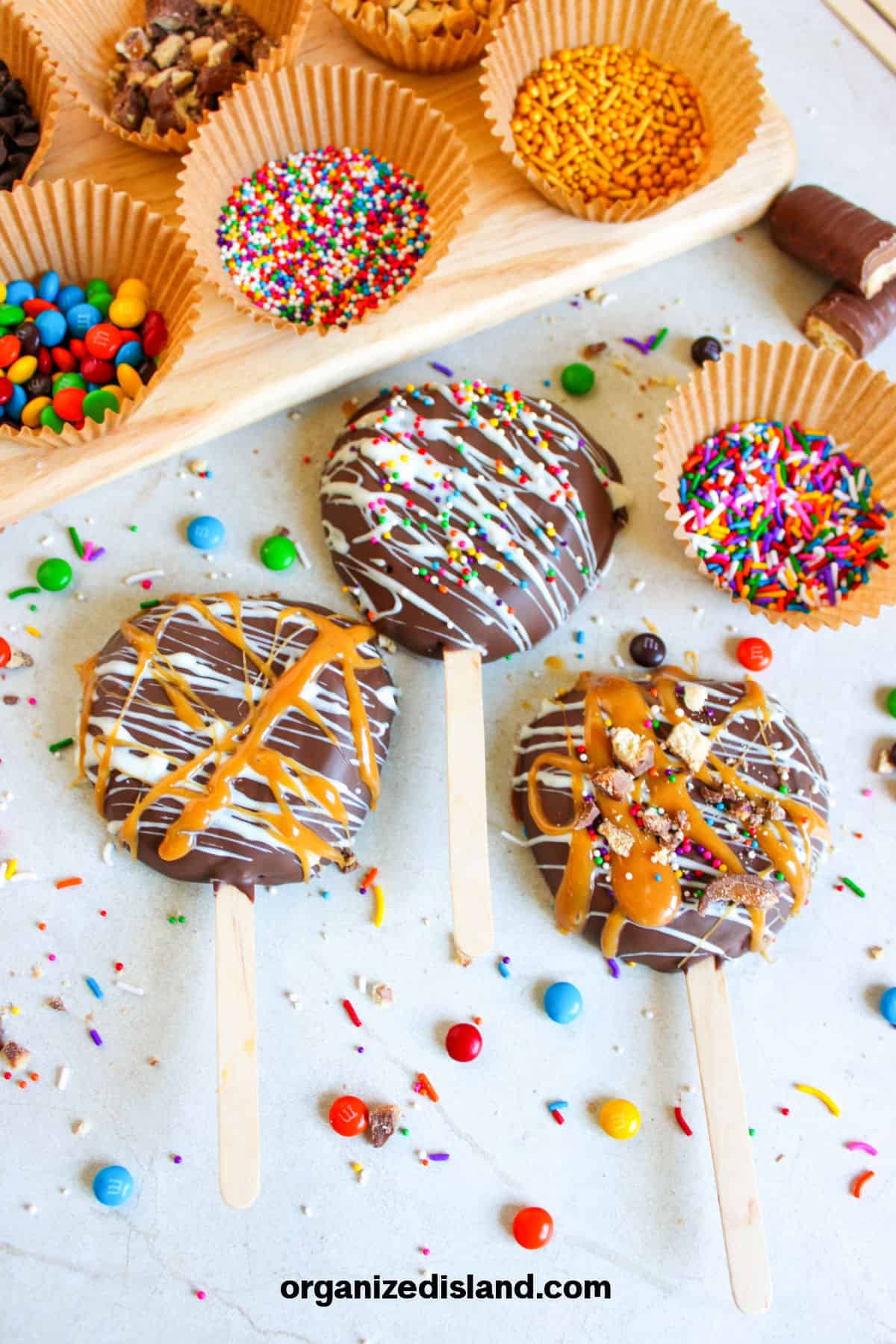 Chocolate Covered Apples (