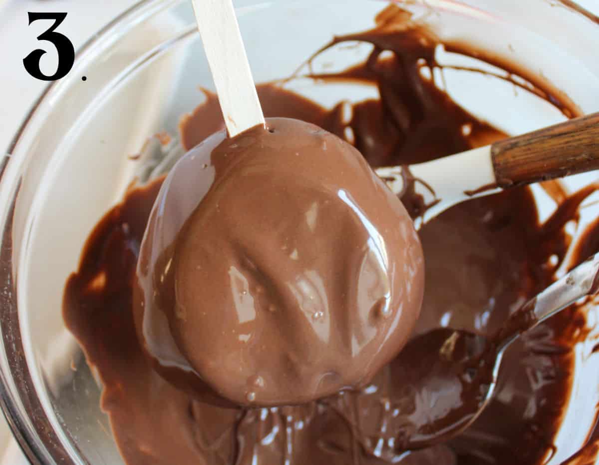 How to Make Chocolate Covered Apples - Step 3