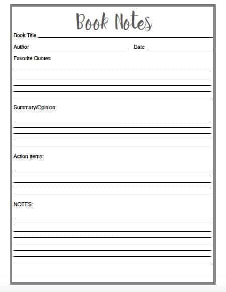 The Important Book Template Printable - Printable Templates Free
