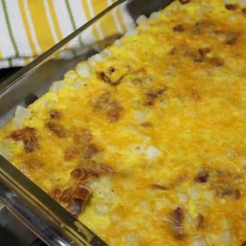 Bacon Breakfast Casserole - Organized Island