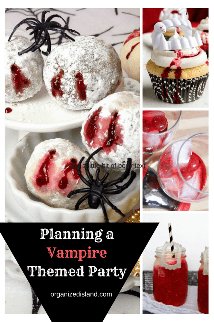 vampire themed party