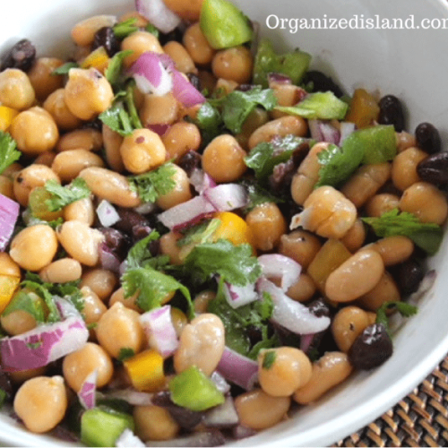 Updated Three Bean Salad Recipe - Organized Island