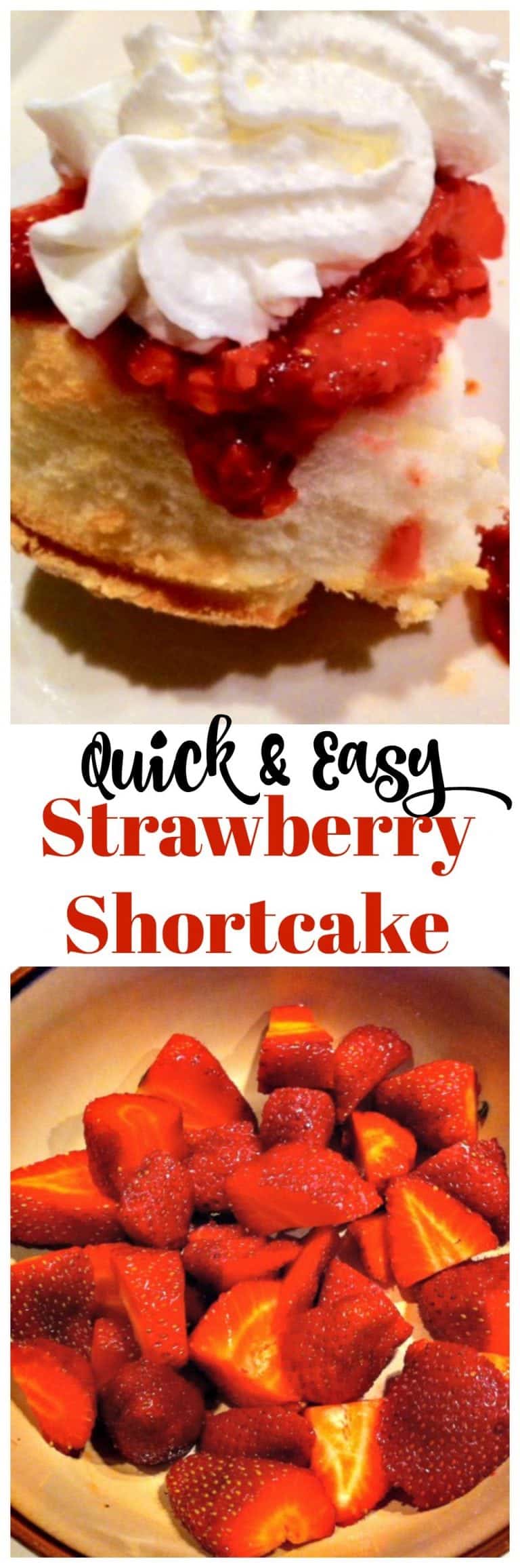 Quick Strawberry Shortcake Recipe - Organized Island