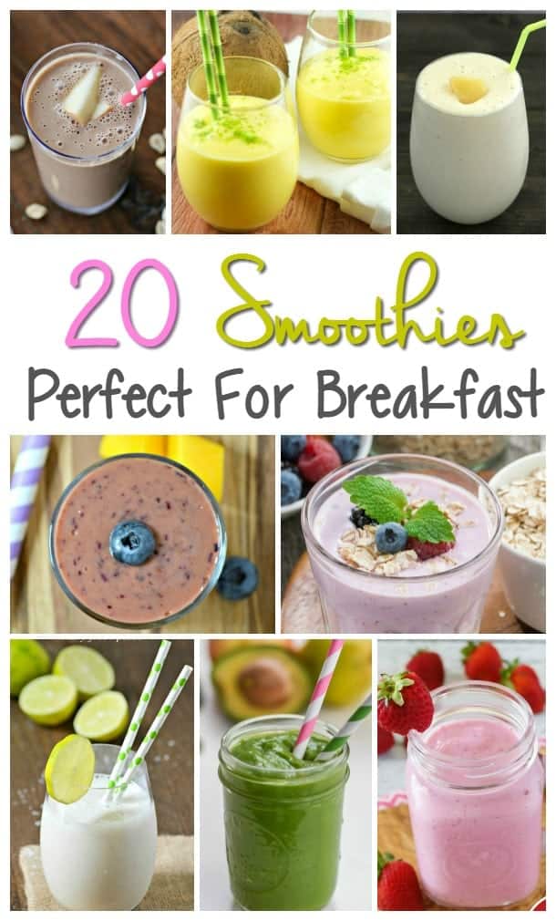 Healthy Smoothie Recipes - Organized Island